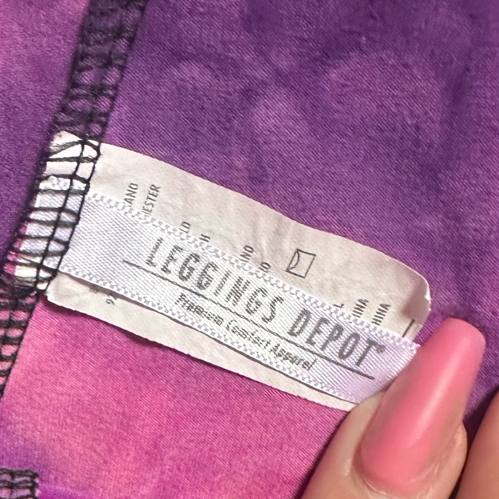 Leggings Depot Purple Leggings - Picture 4 of 4